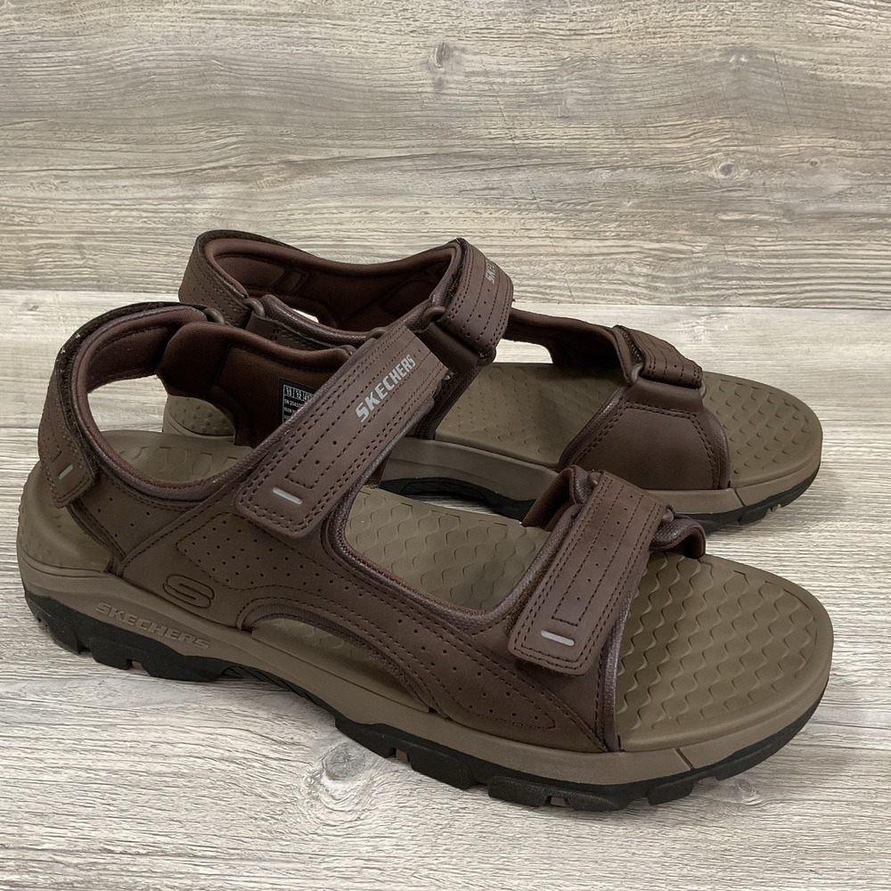 Skechers Tresman Garo 204105WW Men's Size 13 Extra Wide Relaxed Fit Luxe Foam